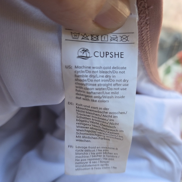 Cupshe Pink Halter One-Piece Swimsuit - Picture 5 of 5